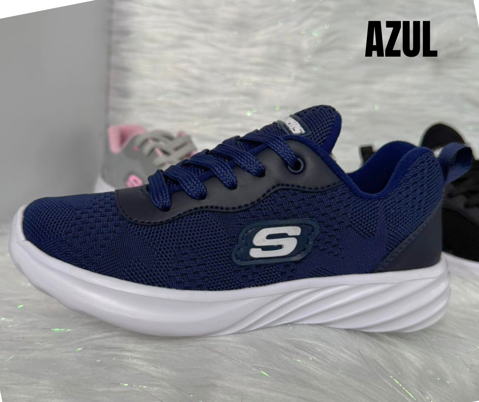 Skechers dama ultra liviano con suela en goma