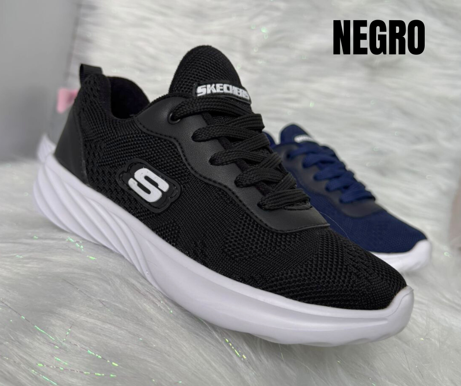 Skechers dama ultra liviano con suela en goma